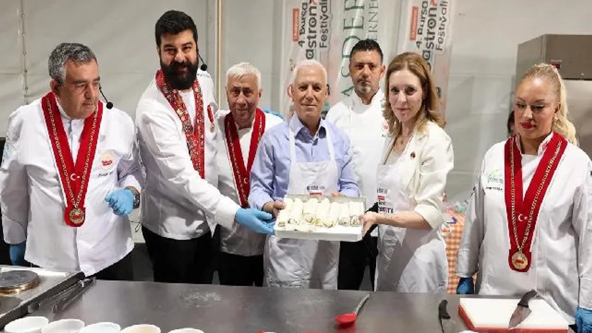 Bursa’nın gastronomisi göz kamaştırdı