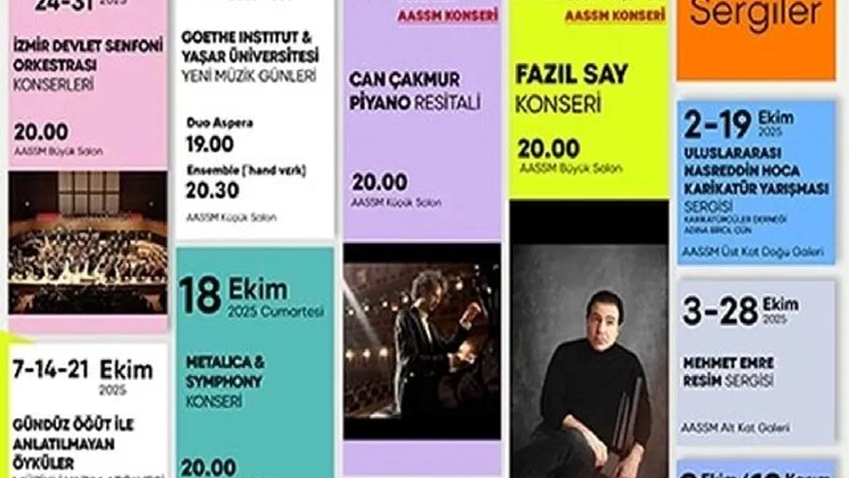 AASSM’de ekim ayı sanatla geçecek