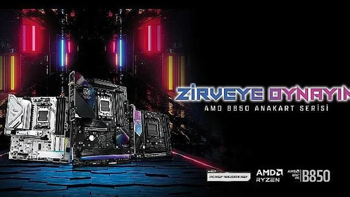 ASRock, Yeni AMD B850 Serisi Anakartlarını Tanıttı