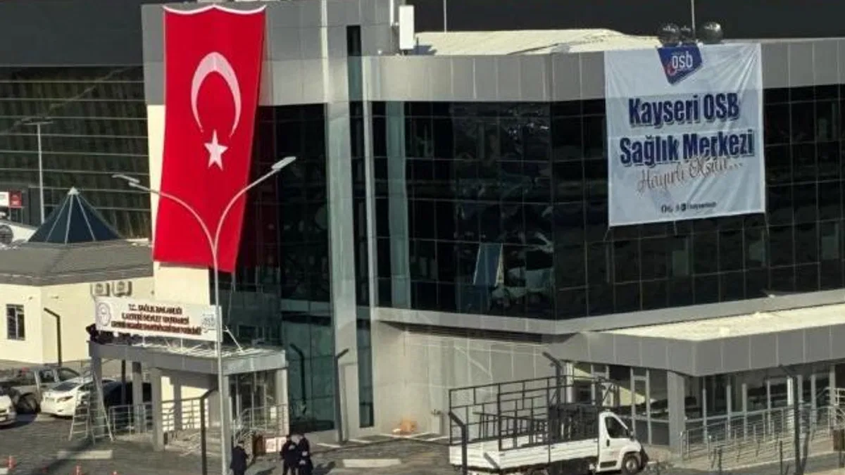 Kayseri OSB Sağlık Merkezi hizmete açılıyor