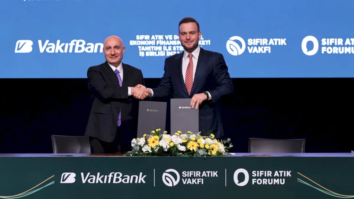 VakıfBank Döngüsel Ekonomi Finansman Paketini Tanıttı
