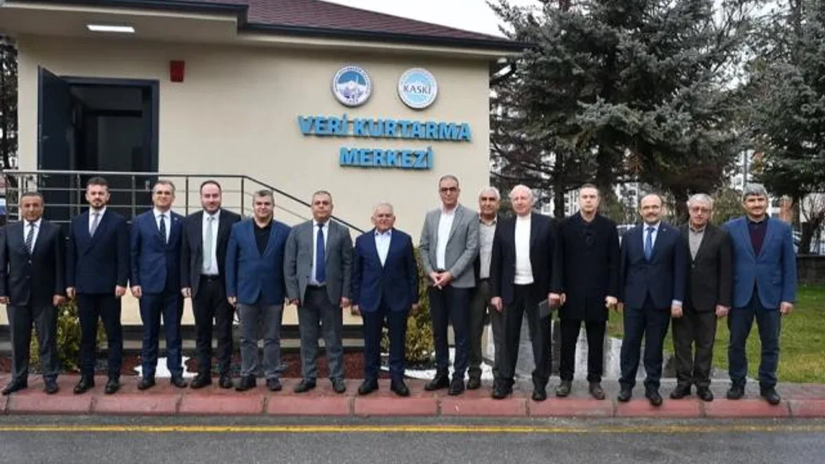 Kayseri Büyükşehir'den Veri Kurtarma Merkezi