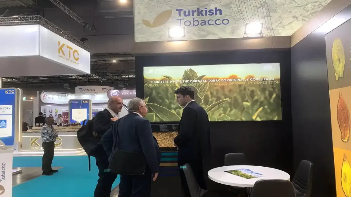 Türk tütünü Almanya'da dünya vitrinine çıktı