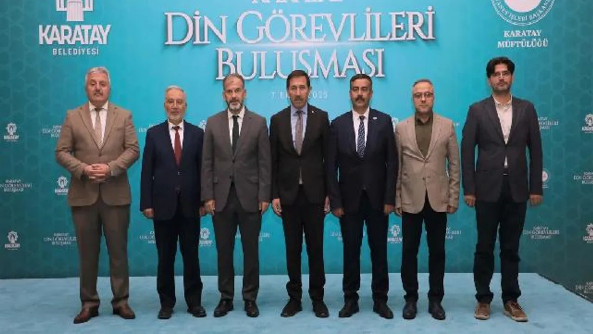 Konya Karatay'da din görevlileri unutulmadı