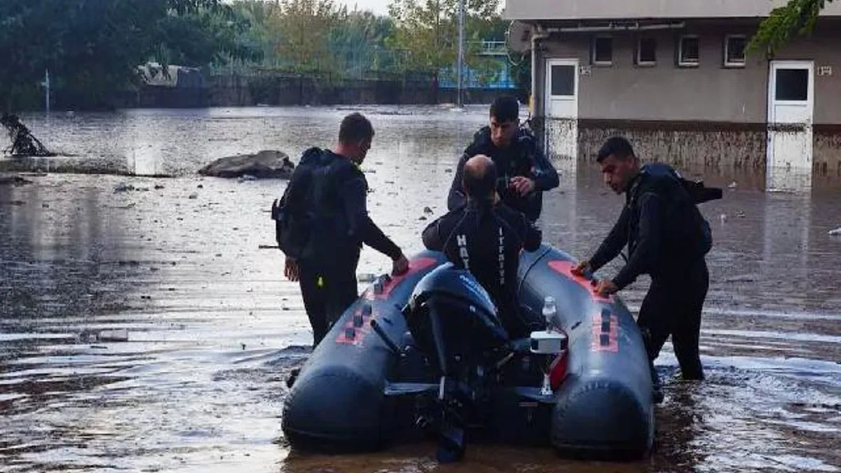 Hatay Payas'ta sel felaketi!