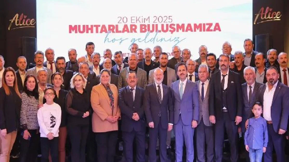 Kayseri Kocasinan muhtarları ağırladı