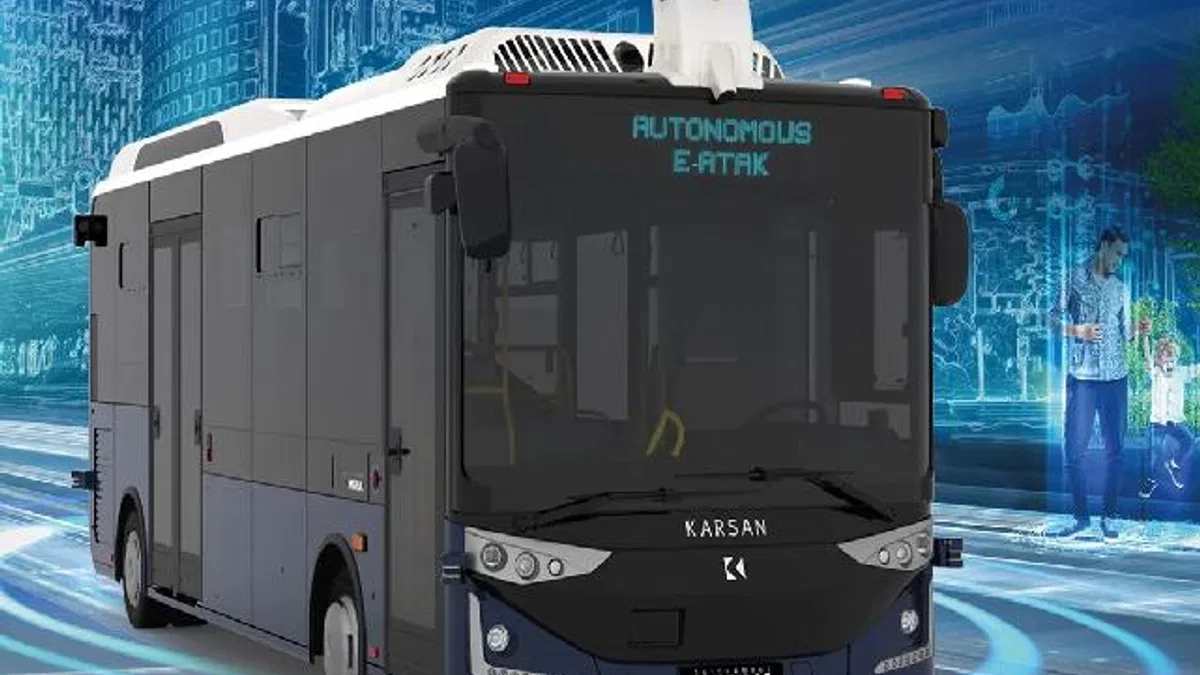Karsan'ın otonom aracı Go Green Türkiye'de