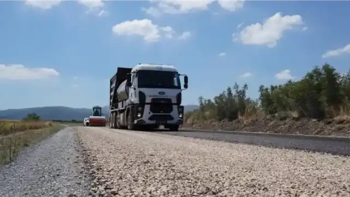 Balıkesir’de Manyas-Susurluk yol çalışması başladı