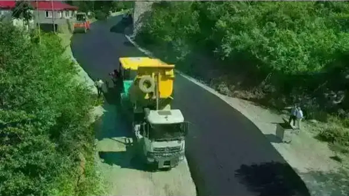 Ordu’da kırsal ulaşım yatırımları devam ediyor