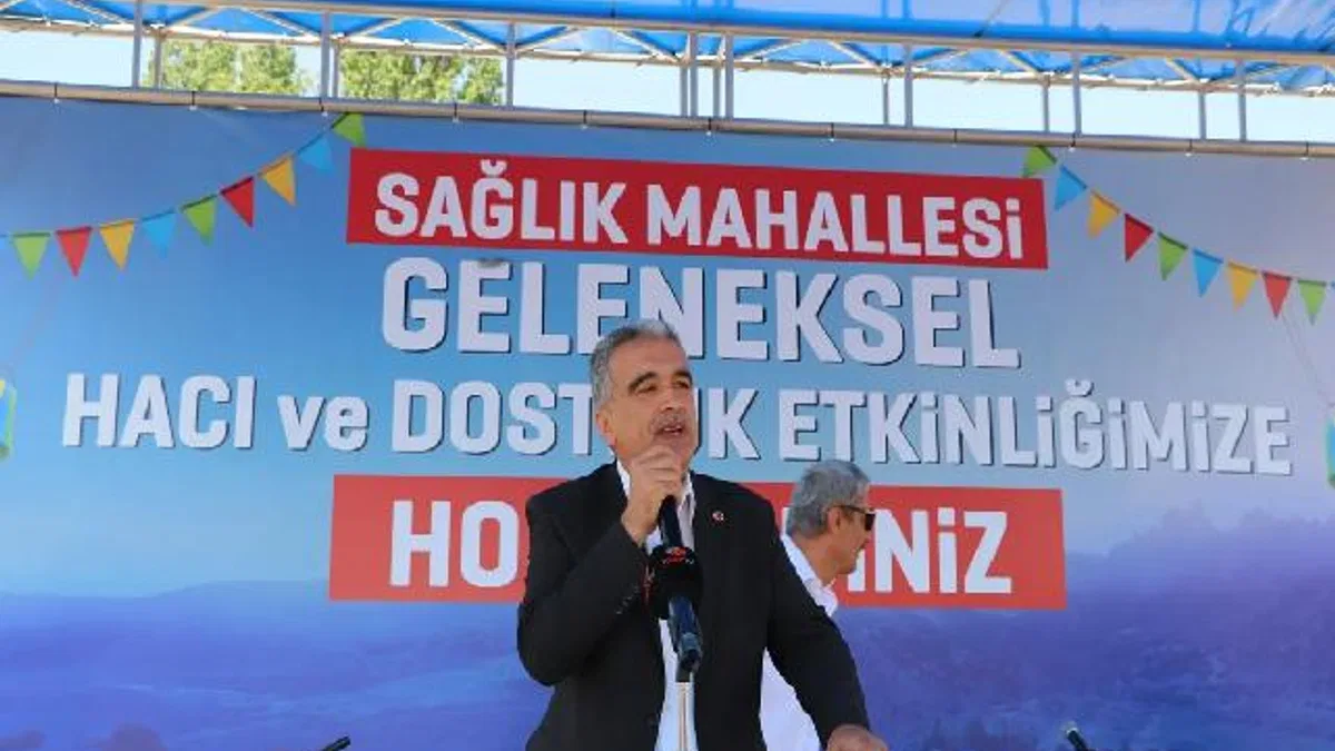 Konya'da Sağlık Mahallesi’nde anlamlı buluşma