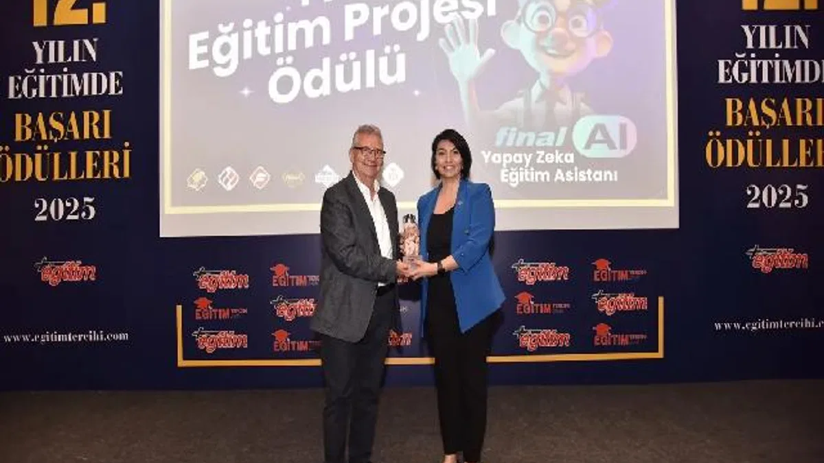 Final AI, Yılın Eğitim Projesi Ödülü’ne layık görüldü