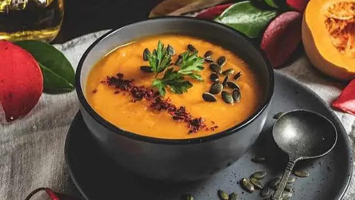 Balkabağı kremalı çorba tarifi