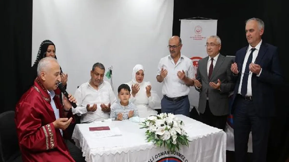 Bursa’da hastanede duygusal nikah