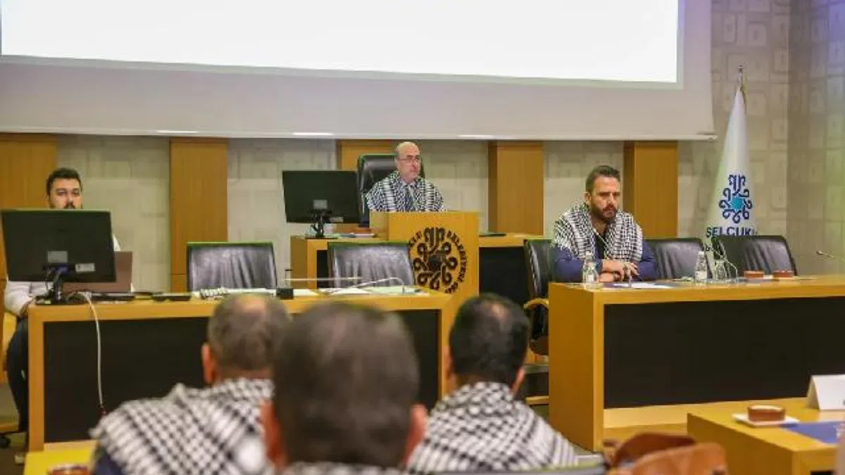 Konya Selçuklu'dan Filistin ve Gazze'ye tam destek
