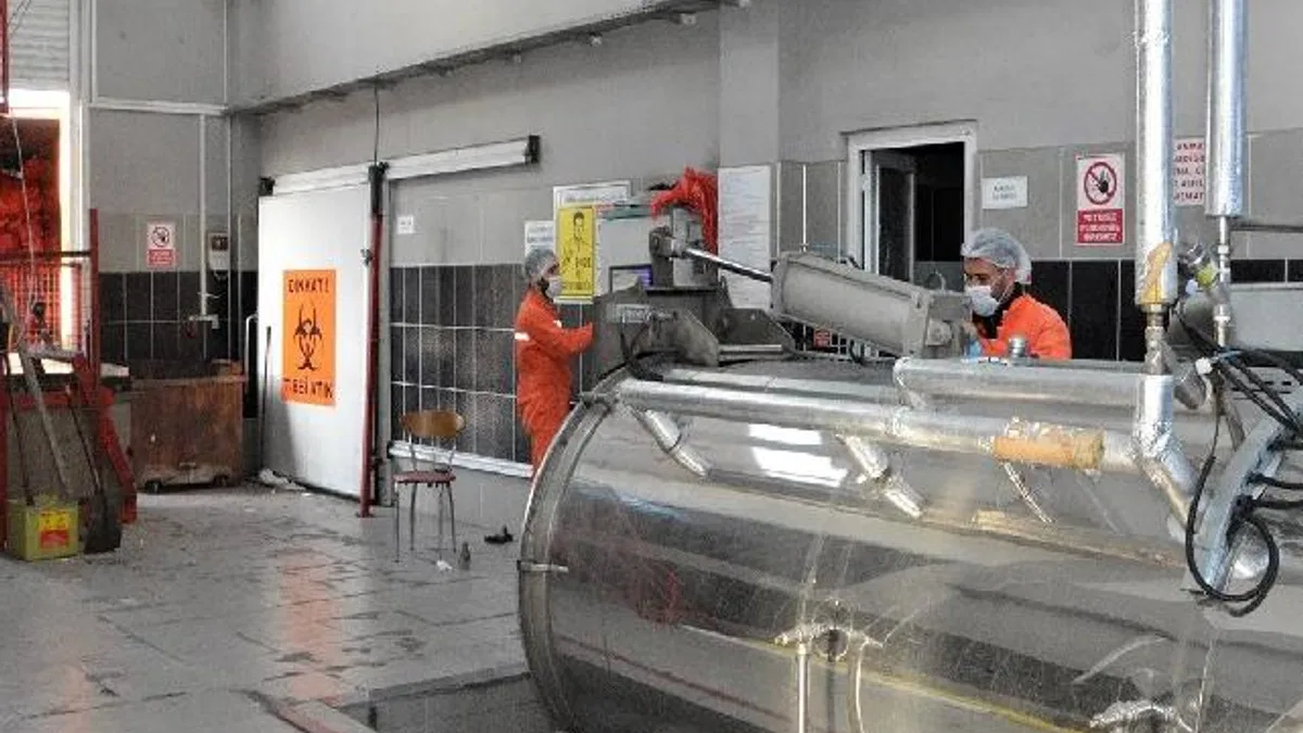 Muğla’da 10 bin ton tıbbi atık güvenle bertaraf edildi