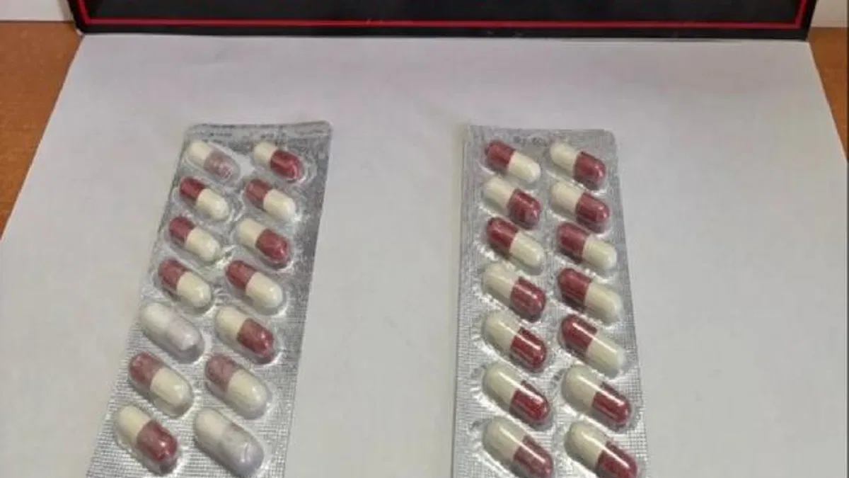Edirne Keşan'da sentetik ecza ele geçirildi