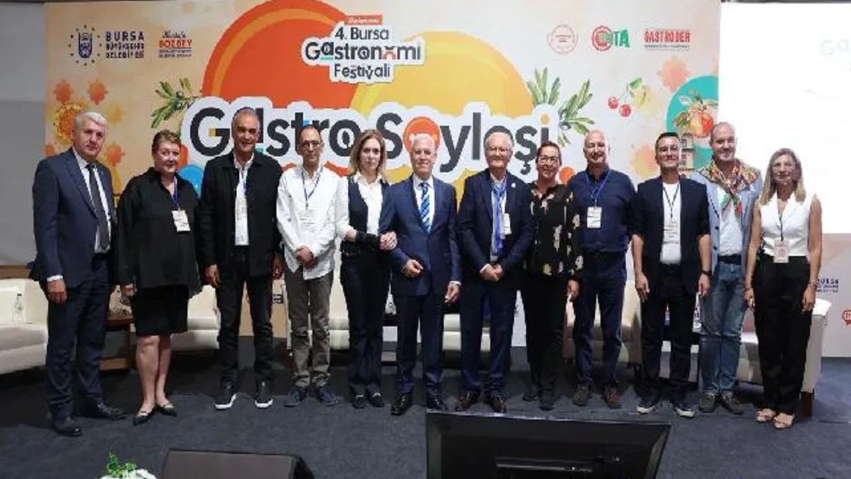 Ünlü şeflerden Bursa ürünleriyle lezzet tabağı