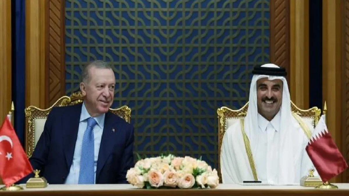 Cumhurbaşkanı Erdoğan Katar'da