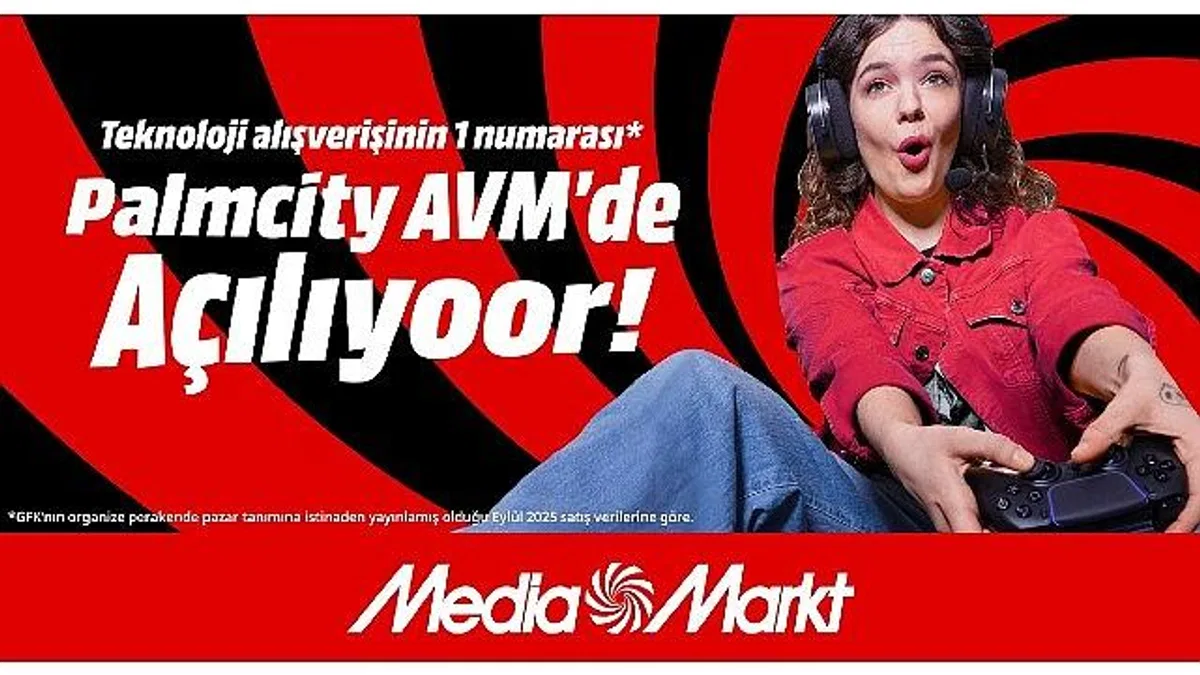 MediaMarkt yeni mağazasını Mersin'de açıyor