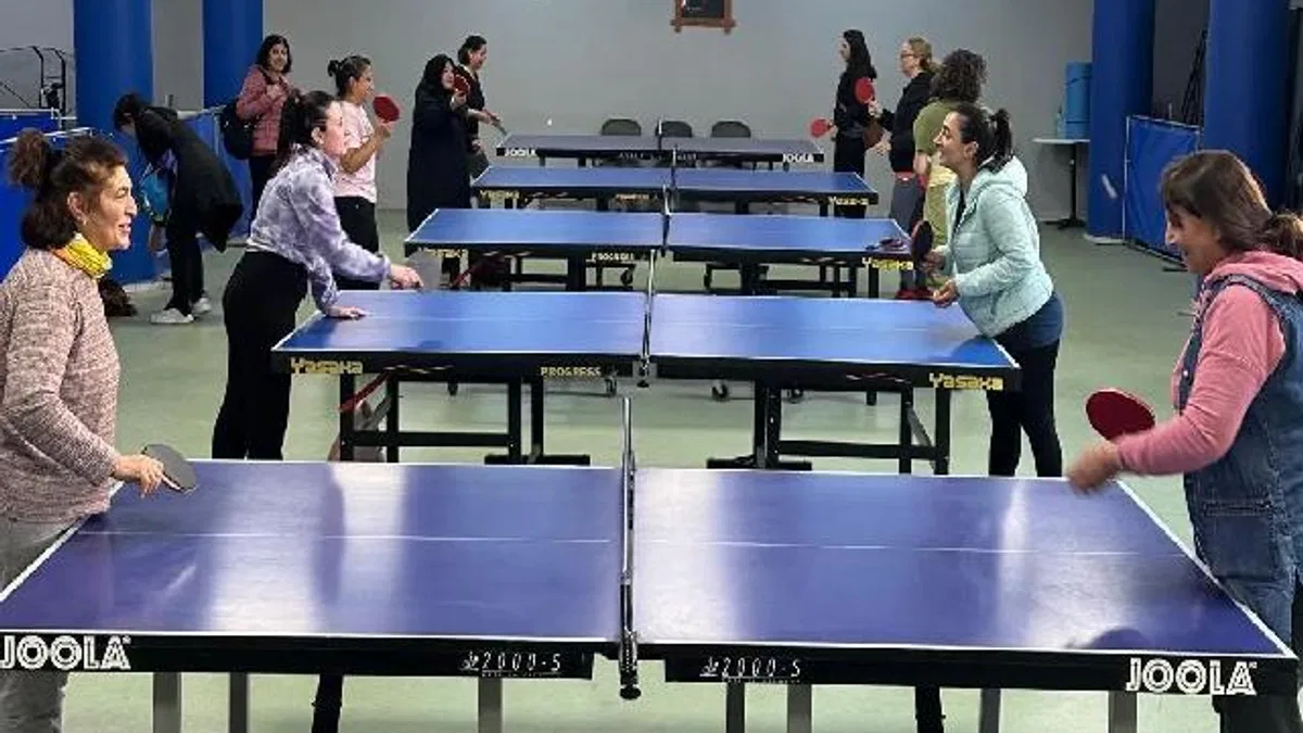 İzmir'de kadınlar sporda da her yerde