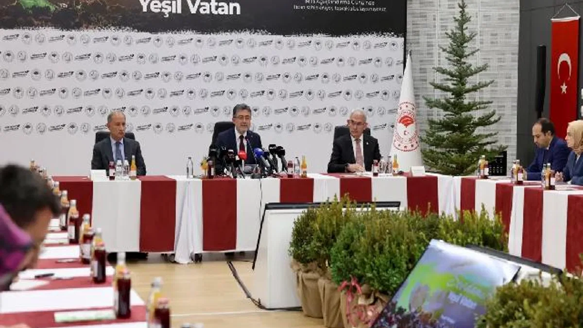 550 milyon fidan seferberliği... Türkiye, 'Yeşil Vatan' için düğmeye bastı