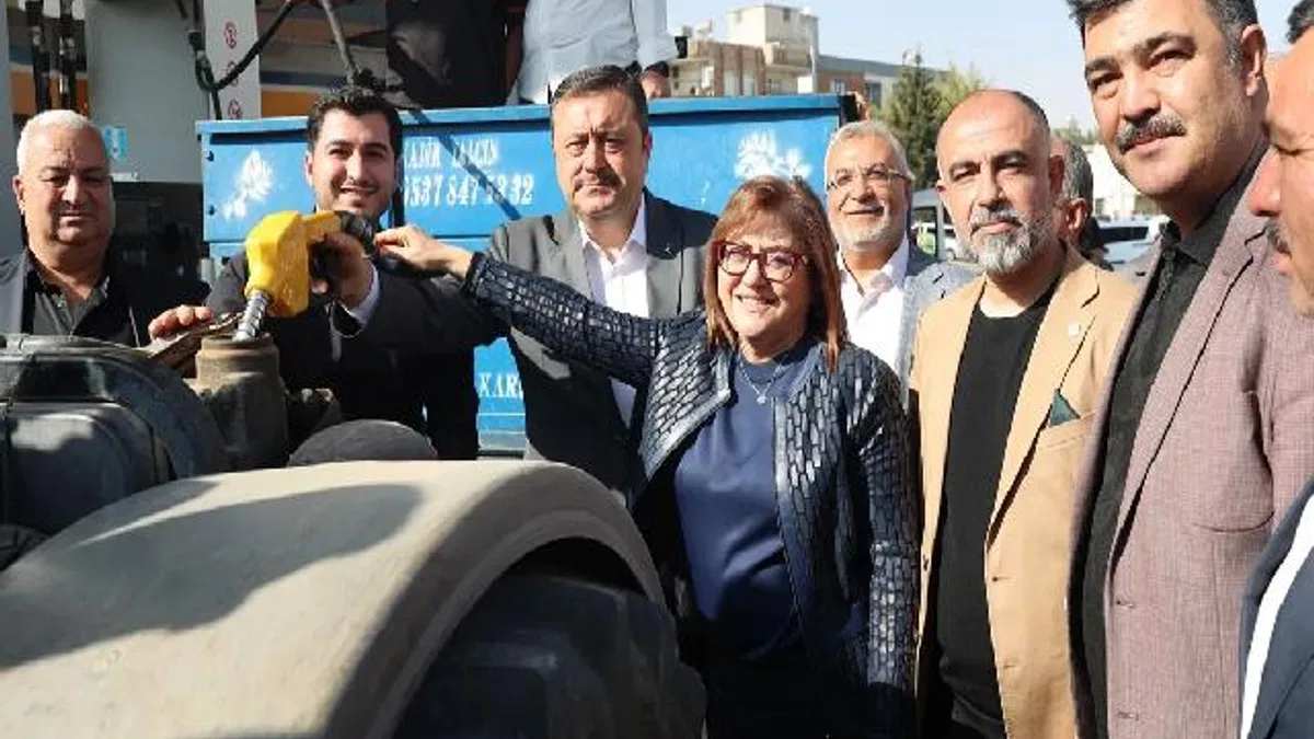 Gaziantep'te çiftçilere yüzde yüz hibeyle mazot desteği