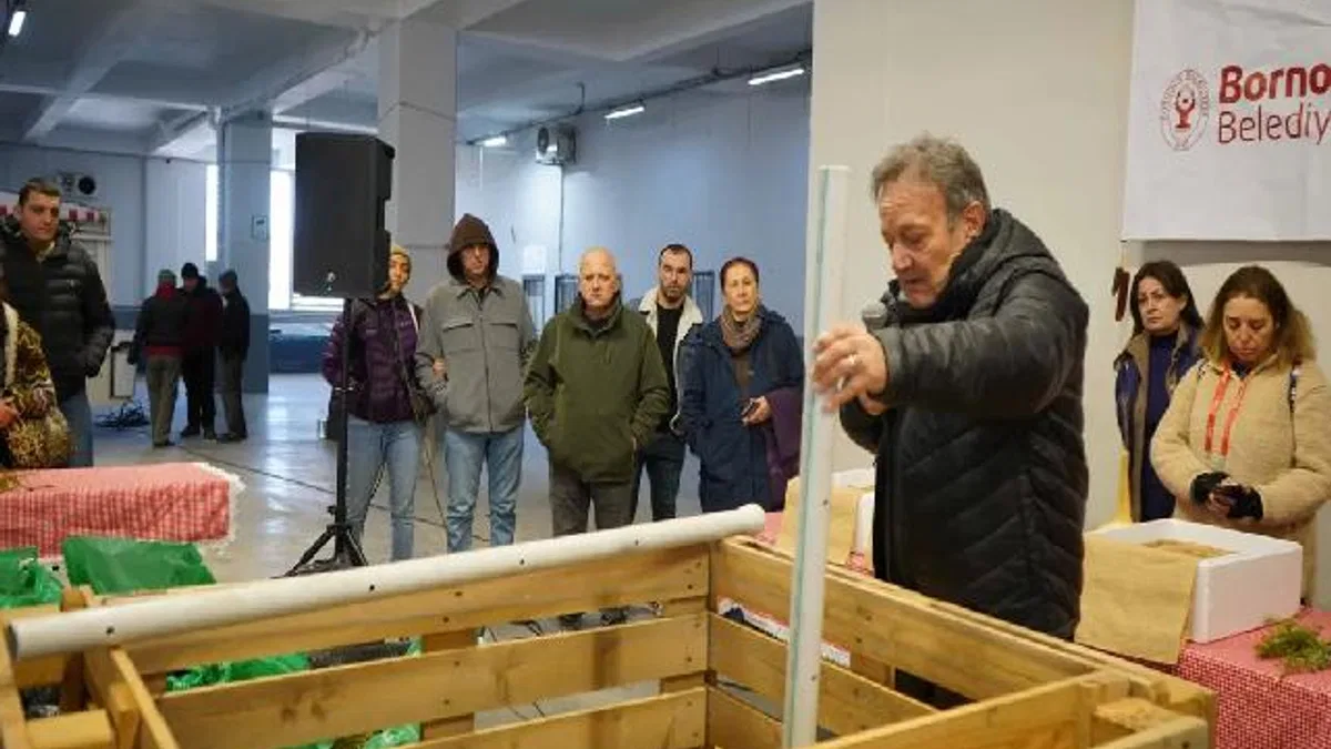 İzmir Bornova'dan ekolojik tarıma destek