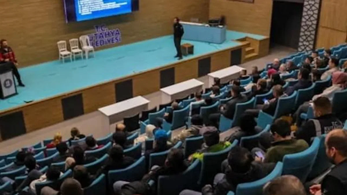 Kütahya'da afet ve acil durum eğitimleri sürüyor
