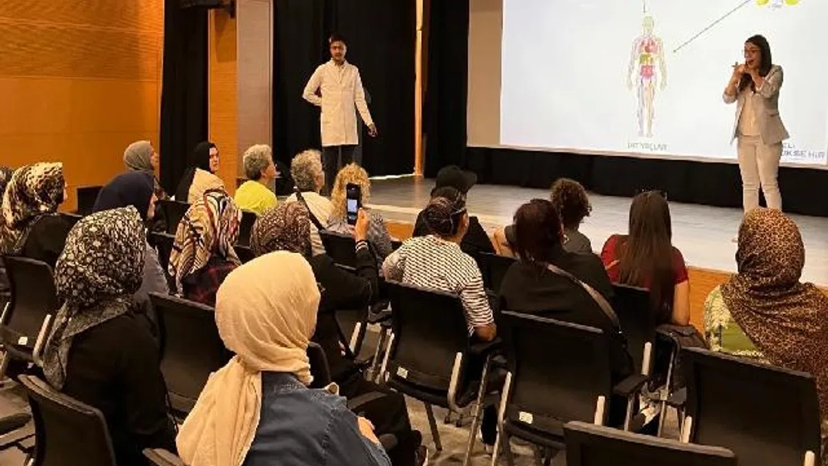 Kocaeli'de işaret diliyle sağlıklı beslenme eğitimi