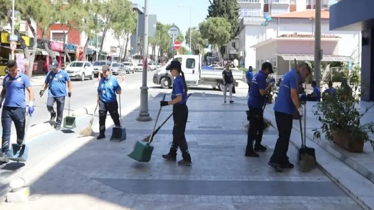 Muğla Büyükşehir’den temiz ve sağlıklı çevre için yoğun mesai