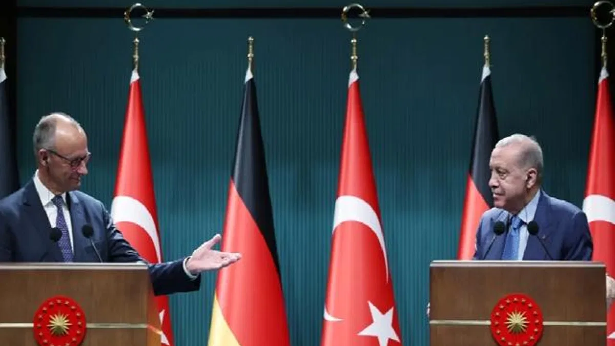 Erdoğan-Merz görüşmesi... Ticaret 60 milyar dolara çıkacak!