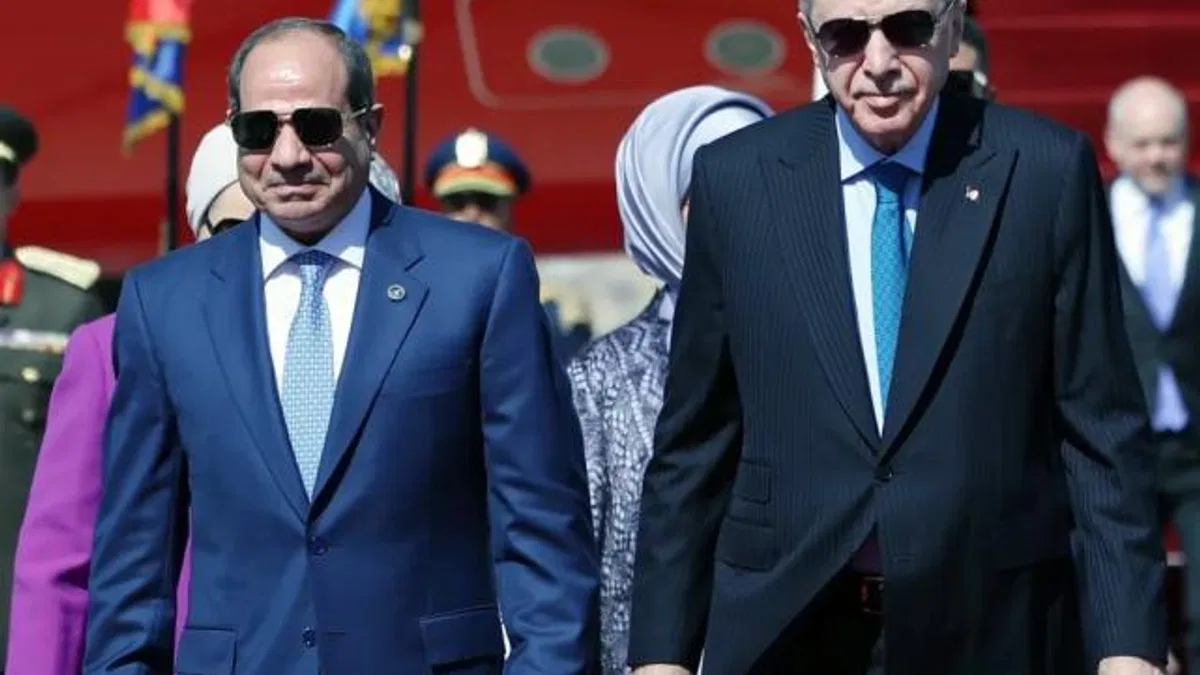 Cumhurbaşkanı Erdoğan Mısır'da