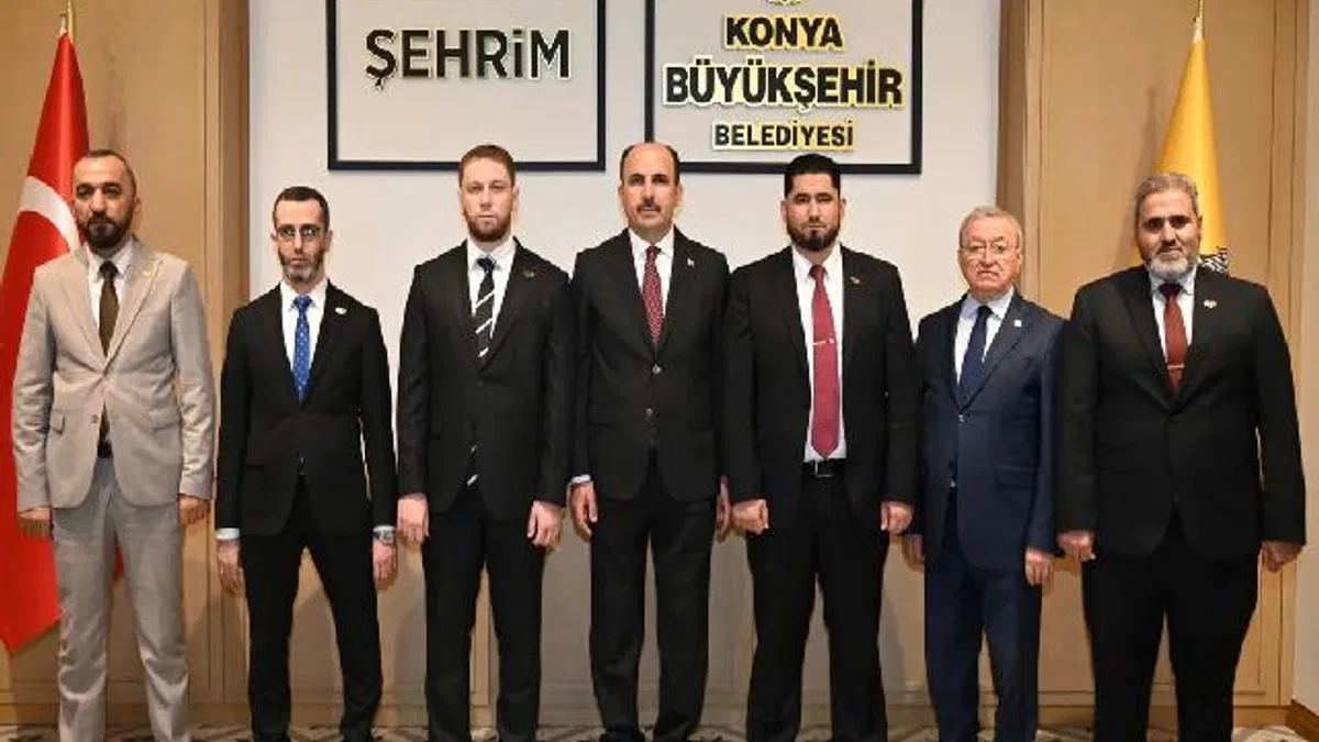 UCLG-MEWA kongresi için Konya’da diplomatik buluşma