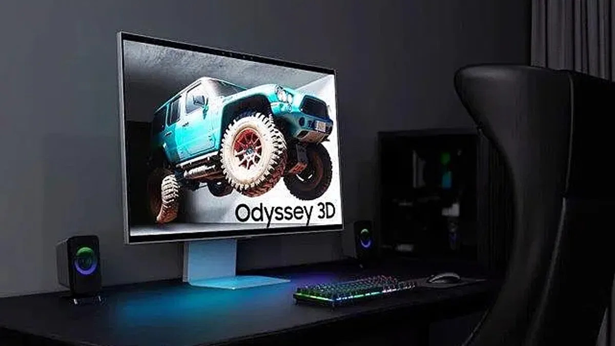Samsung'dan Gözlüksüz 3B Oyun Monitörü: Samsung Odyssey 3D