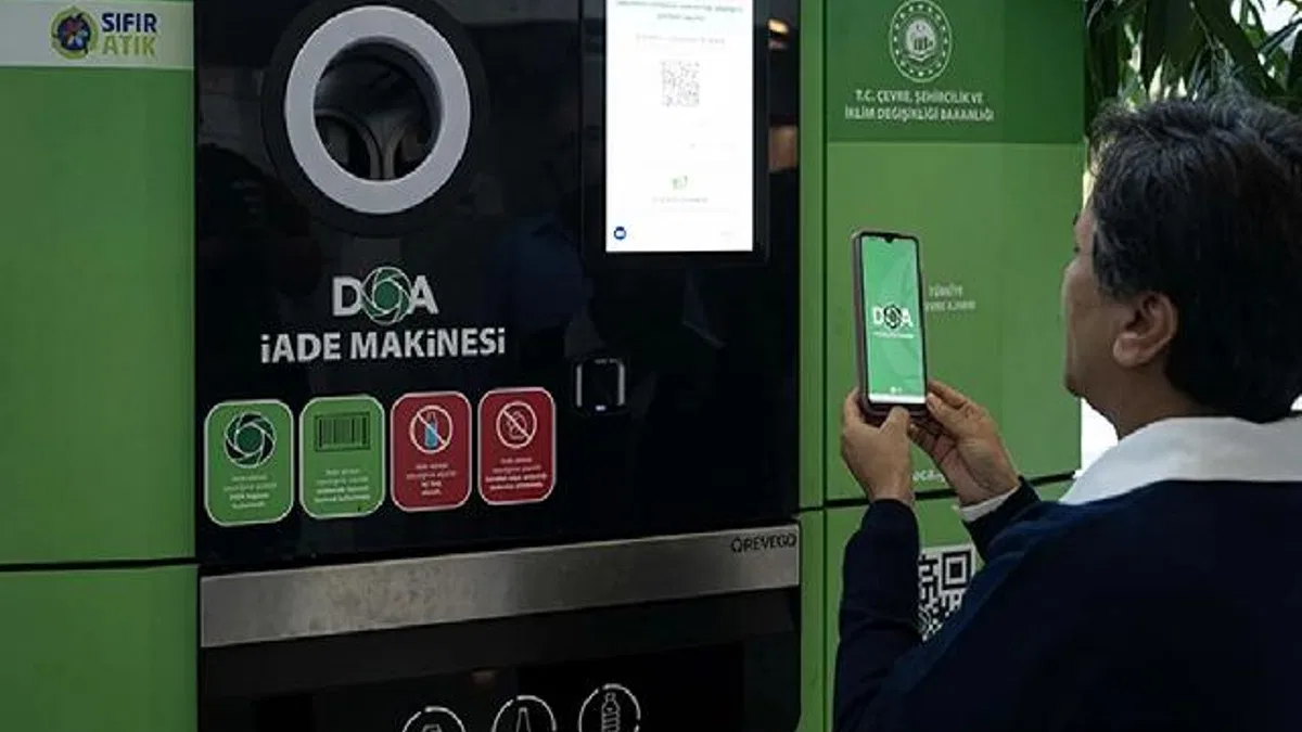 TBMM’ye otomatik depozito iade makineleri yerleştirildi