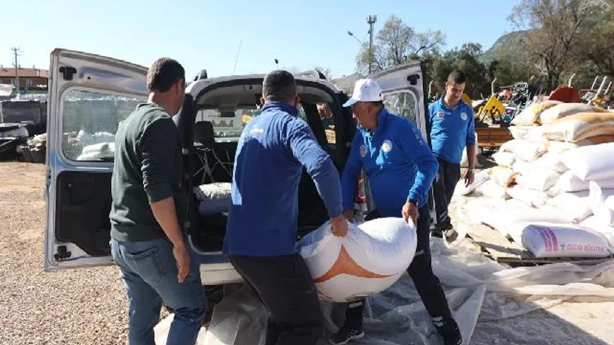 Muğla'dan kırsal kalkınmaya 330 tonluk 'Büyük' destek