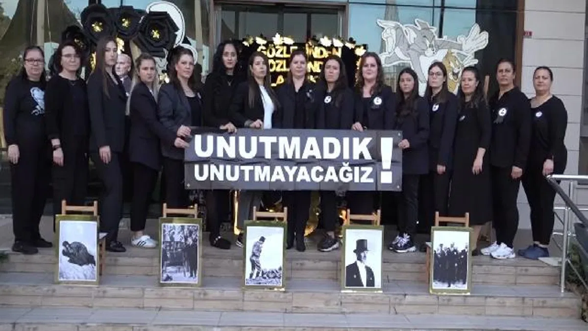 Manisa'da 10 Kasım anması
