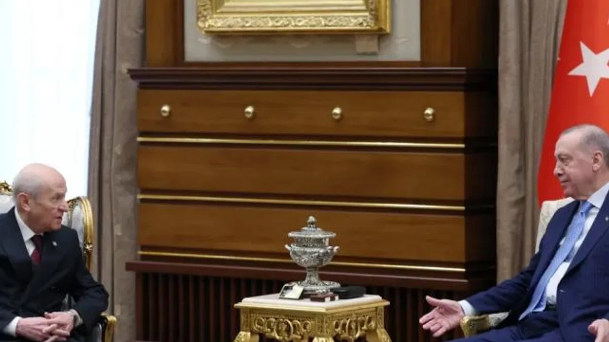 Bahçeli, Cumhurbaşkanlığı Külliyesi'nde