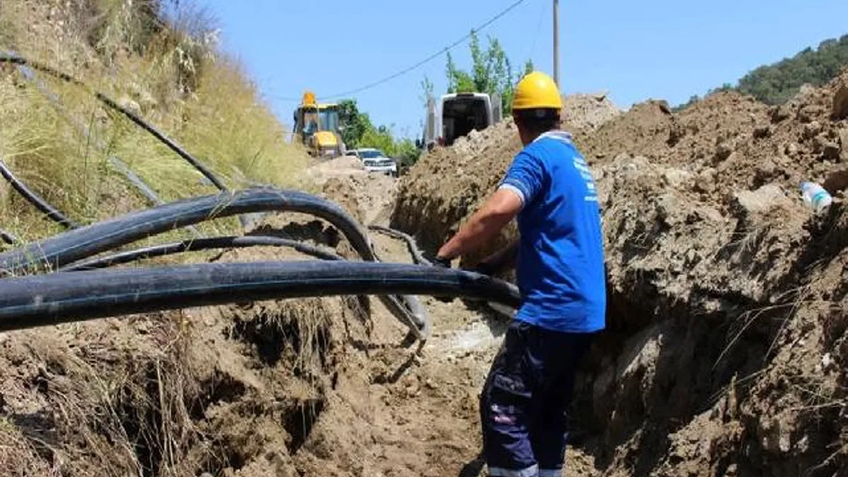 Antalya Büyükşehir’den Çamyuva’ya modern su yatırımı