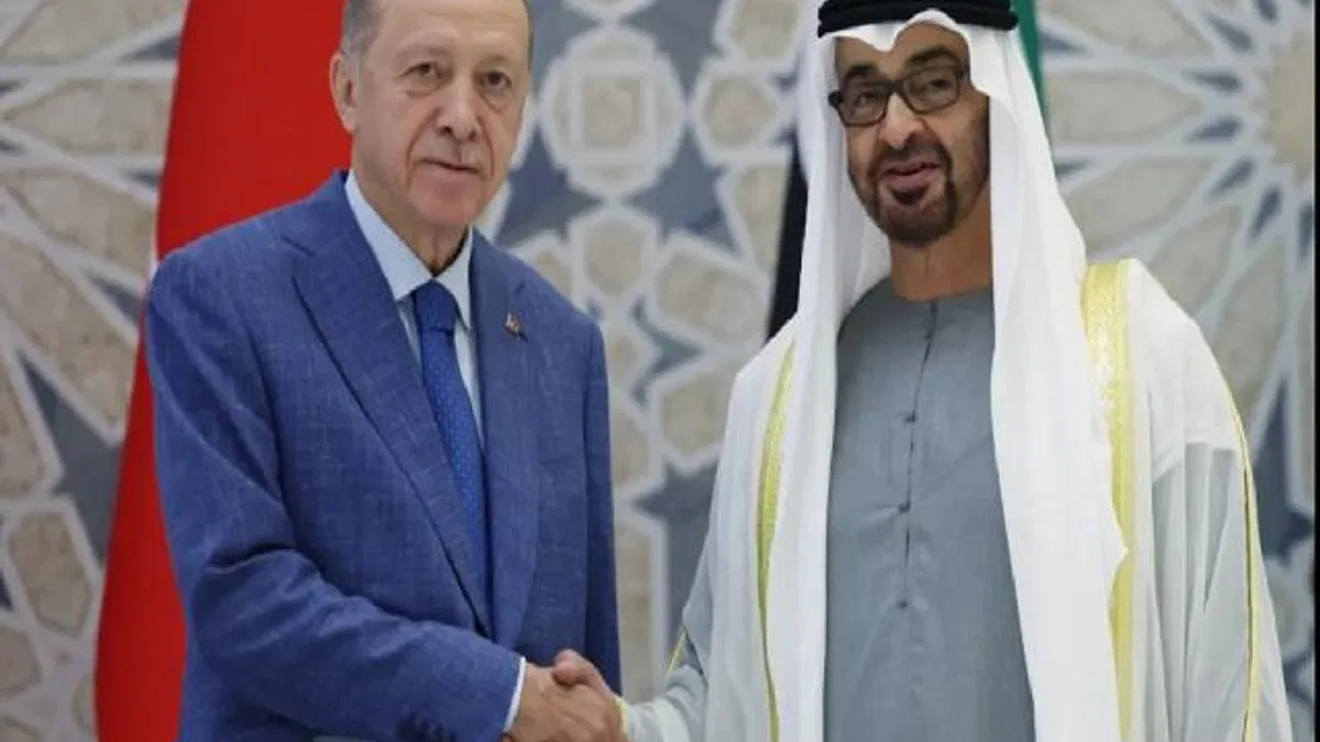 Erdoğan'ın barış diplomasisi sürüyor... Erdoğan ve Al Nahyan’dan bölgesel barış için çözüm çağrısı