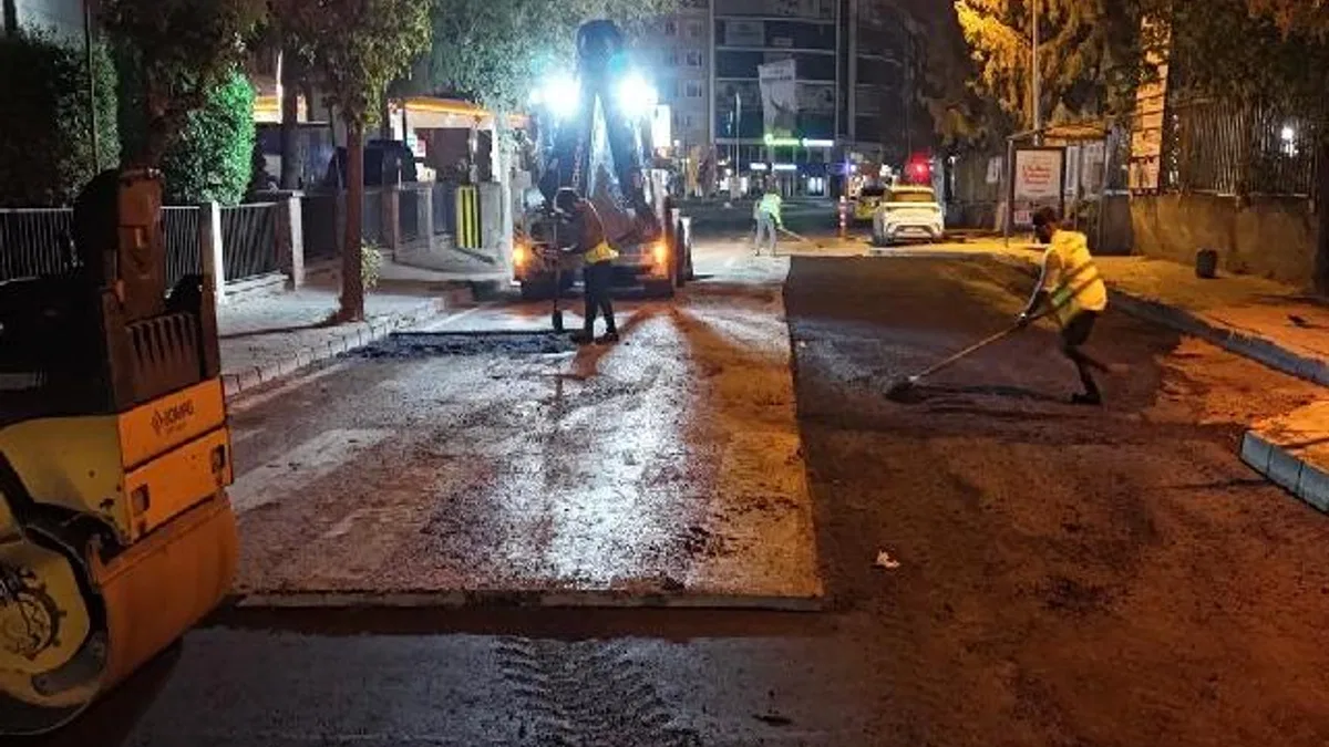 Kocaeli Gebze’de yol konforu artıyor
