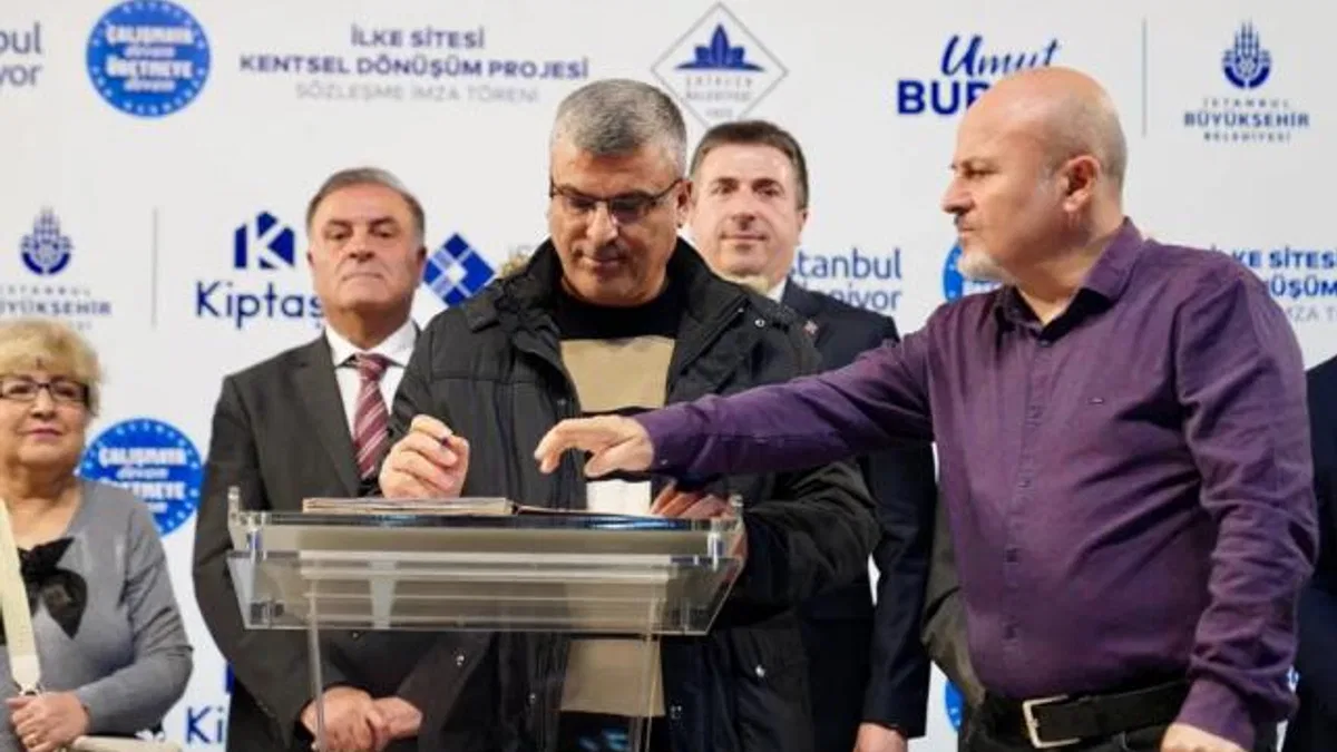 İstanbul Çatalca'da kentsel sözleşmeler imzalandı