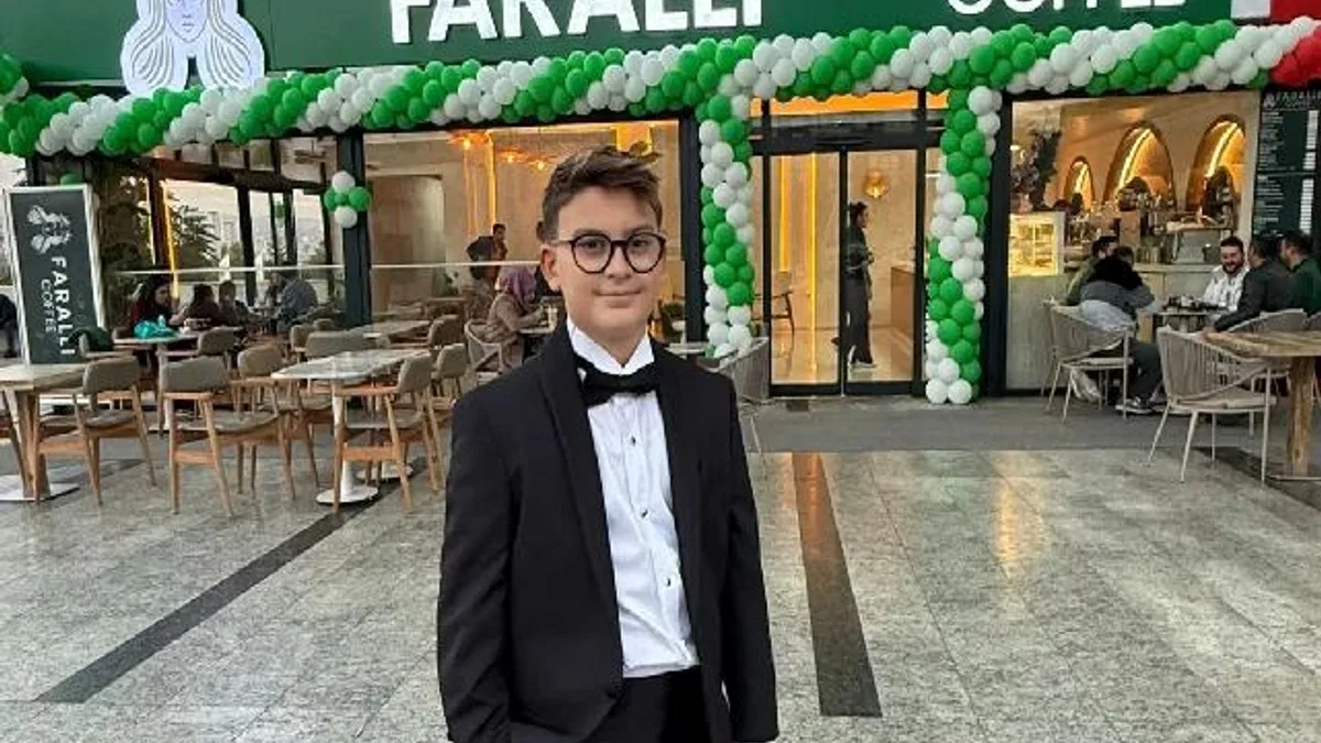 Minik girişimci Aybarshan Erkoç, kendi kahve markasının kurucusu oldu