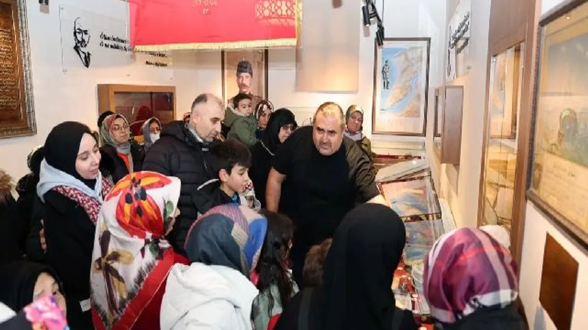 Kayseri Talas'ta Çanakkale Müzesi'ne ziyaretçi akını