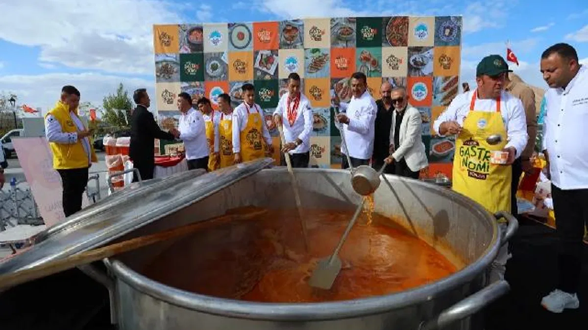Kayseri'de gastronomi şöleni başladı
