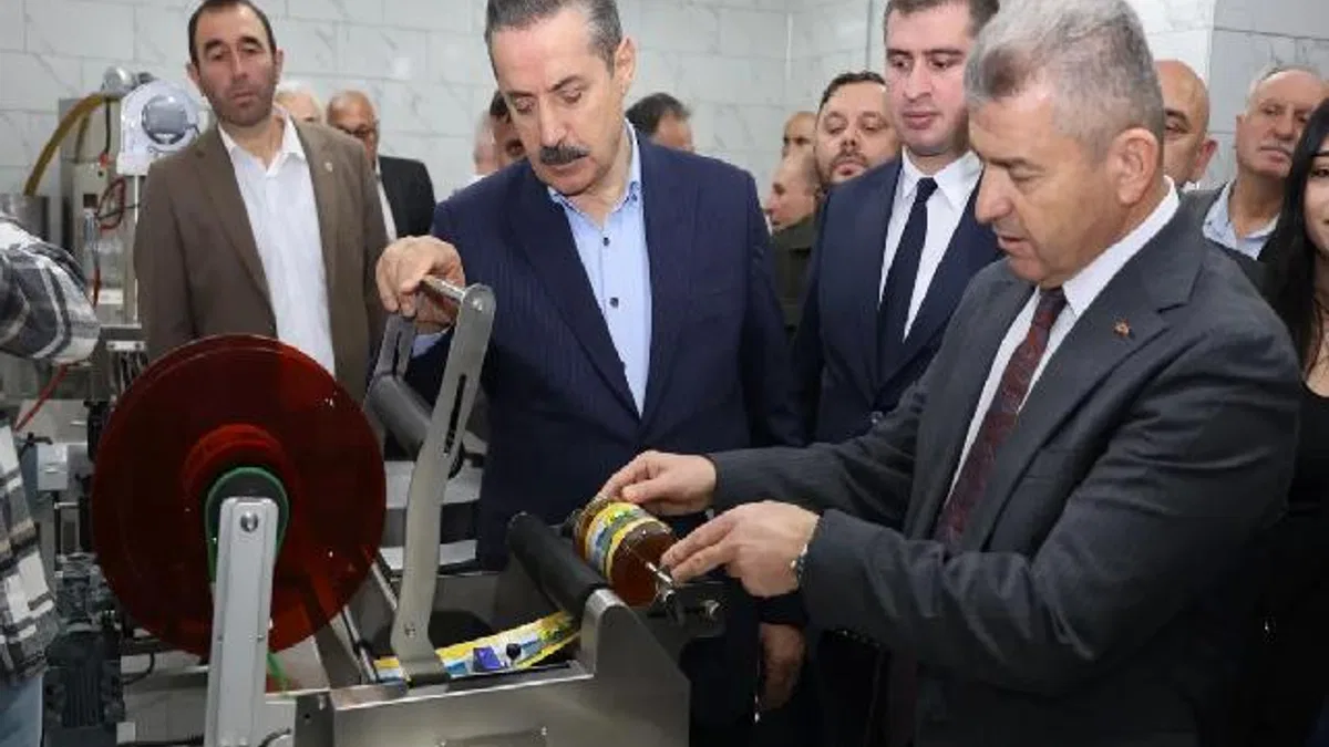 Artvin’de apiterapi ürünleri işleme ve bal dolum tesisi hizmete açıldı
