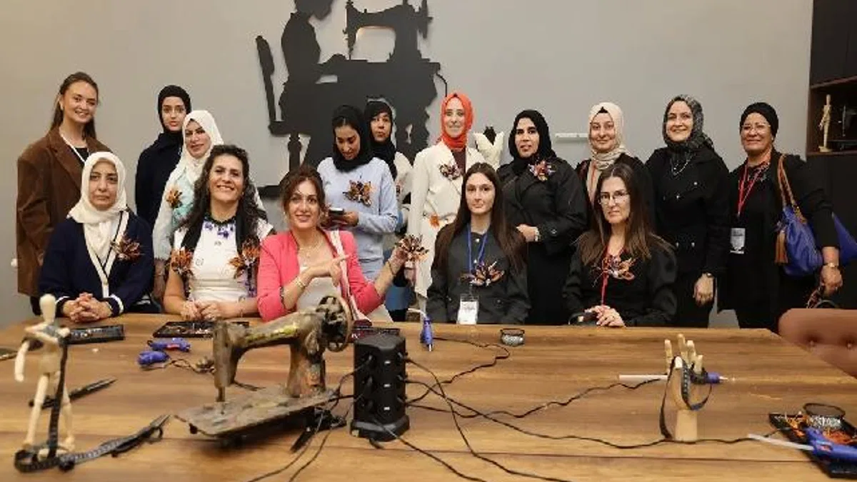 Ortadoğulu iş kadınlardan Kocaeli Moda Akademisi’ne övgü