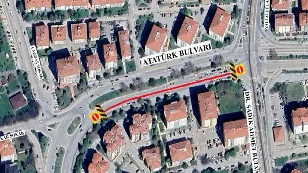 Eskişehir’de Atatürk Bulvarı 4 etapta yenileniyor