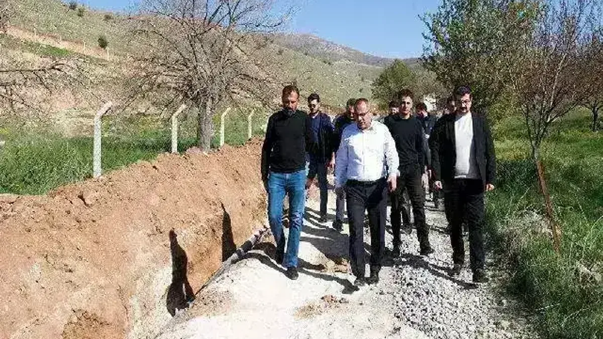 Malatya'da 15 yıllık su sorunu çözülüyor!