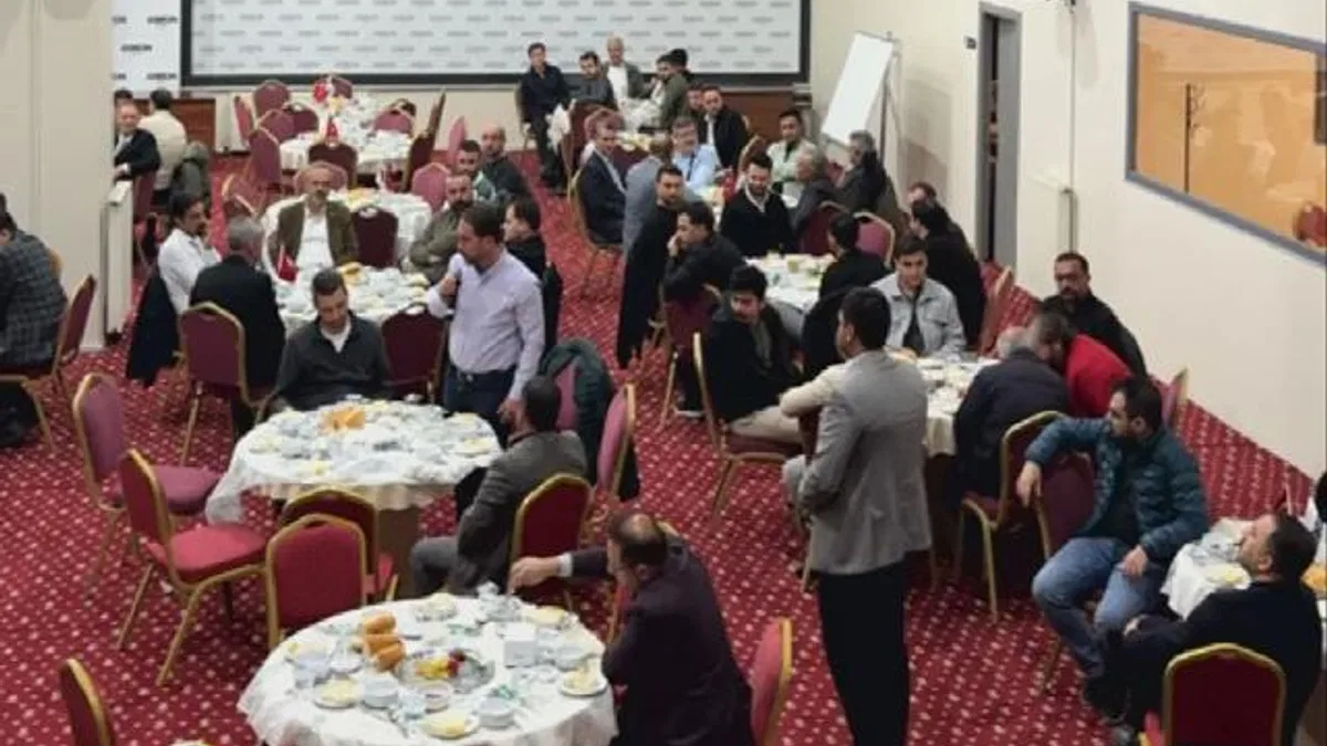 ASKON Konya Şubesi, 'Ticaret Köprüsü'nde buluştu